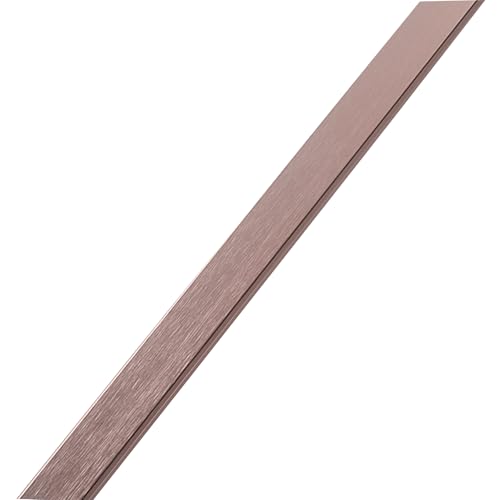 Aluminiumlegierung halbkreis Selbstaufkleberkabel Quadratische Box PVC-Kabelkanal, selbstklebende Bodendrahtabdeckung, 1 m, mehrfarbig, mehrere Größen(E,20x10mm) von CQAHDSEVF