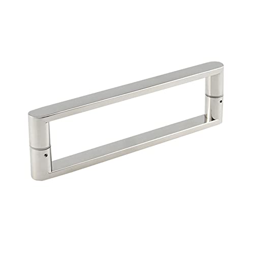 CQAHDSEVF Innentürgriff für Dusche Duschglastürgriff for Badezimmer, komplett poliertes Edelstahl-Finish, Glastürgriff for Drücken und Ziehen, Lochmittenabstand 200 mm von CQAHDSEVF