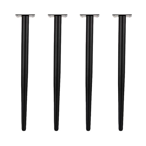 CQAHDSEVF Möbel Beine, 4 Stück verstellbare Tisch- und Sofabeine aus Metall mit Schrauben, mehrere Größen(Vertical,35cm(14in)) von CQAHDSEVF