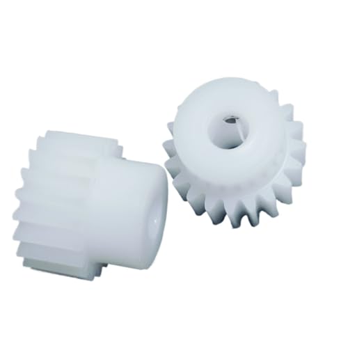 Zylindrische Zahnräder aus Kunststoff mit mehreren 2 Stück 0,5 Modul 42 Zähne Kunststoff Stirnrad mit Schritt 22mm Durchmesser Mehrere Größen(8mm bore) von CQAHDSEVF