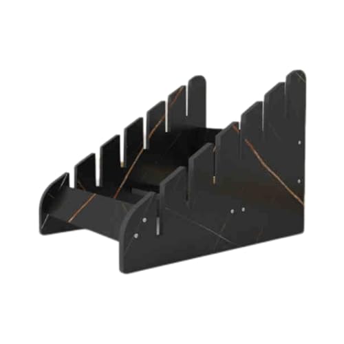 CQCCQ Bodenhalter aus Holz und Plattenlagerregal for Ausstellungshallen, Probenlagerregal stehend, Einlegefliesen-Probenhalter(59x43x45cm) von CQCCQ