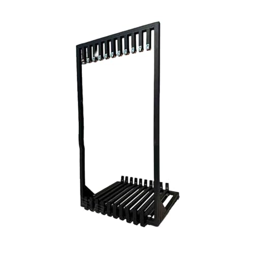 CQCCQ Bodenstehendes ausziehbares Regal for Fliesen aus Holz, Verstellbarer Push-Pull-Regalhalter for große vertikale Porzellanausstellungen, Ausstellungsräume(88x76x169cm) von CQCCQ