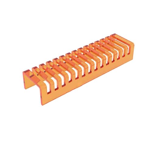 CQCCQ Musterhalter for Einlegefliesen, Ständer mit Schlitzboden-Ausstellungsregal, Ausstellungsregal for mehrschichtige Bodenfliesen, Ausstellungsräume, Geschäfte(Orange) von CQCCQ