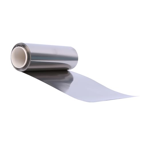 1 Stück Titanfolie 0,01 x 100 x 1000 mm – 0,1 x 100 x 1000 mm Titanblech, geeignet for wissenschaftliche Forschung(0.1x100x1000mm) von CQCQC