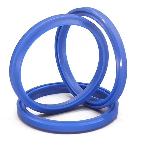 3 Stück DHS-Typ Polyurethan (PU) Ringdichtung Staub for Kolbenstangenwellen, Hydraulikzylinder-Öldichtungen ID 10-160 mm(45x53x5I6.5mm) von CQCQC