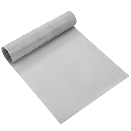 304 Edelstahl-Drahtgeflecht, 50 x 100 cm, langlebig, 60/80/100/120/150, gewebtes Fliegengitter for Fenster und Fenster, fein for Heimwerkerprojekte im Garten(60 Mesh) von CQCQC