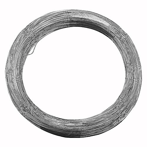 CQCQC Edelstahldraht, Basteldraht, 100 m lang, weicher Edelstahldraht(1.5mm) von CQCQC