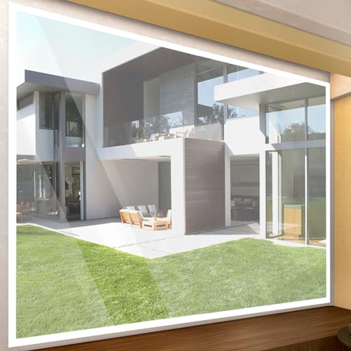 CQCQC Isolierende Fensterfolie, transparente Isolierfolie, winddichter Kälteschutz, Wärmedämmung, Winter-Warmhaltevorhang, mit doppelseitigem Klebeband, individuell(80x120cm(32x47in)) von CQCQC