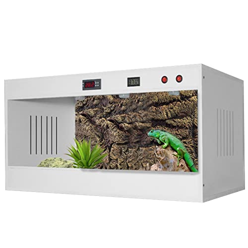 CQDWD Große Reptilien -Terrarium Tall & Wide Reptilil Habitat Tank Eidechse Gecko Tortoise Python Habitat für Echsenschlangen Bart Bart Drache Schildkröte Chamäleon (Farbe: Weiß, Größe: 120x50x50 CQDWD Große Reptilien -Terrarium Tall & Wide Reptilil Habitat Tank Eidechse Gecko Tortoise Python Habitat für Echsenschlangen Bart Bart Drache Schildkröte Chamäleon (Farbe: Weiß, Größe: 120x50x50 von CQDWD