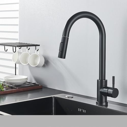 CQDWD Touch Control Kitchen Wasserhahn - empfindlicher Sensormixer Tippen Sie für Küche, schwarzes Gold Finish CQDWD Touch Control Kitchen Wasserhahn - empfindlicher Sensormixer Tippen Sie für Küche, schwarzes Gold Finish von CQDWD