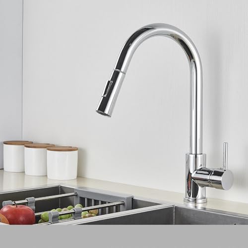 CQDWD Touch Control Kitchen Wasserhahn - empfindlicher Sensormixer Tippen Sie für Küche, schwarzes Gold Finish CQDWD Touch Control Kitchen Wasserhahn - empfindlicher Sensormixer Tippen Sie für Küche, schwarzes Gold Finish von CQDWD