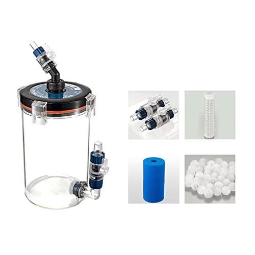 CQEAZ Externer Kanisterfilter für Aquarien, Pflanzentanks mit Medien, 12 mm Anschlussarmaturen, kein externer Kanisterfilter für Aquarium CQEAZ Externer Kanisterfilter für Aquarien, Pflanzentanks mit Medien, 12 mm Anschlussarmaturen, kein externer Kanisterfilter für Aquarium von CQEAZ