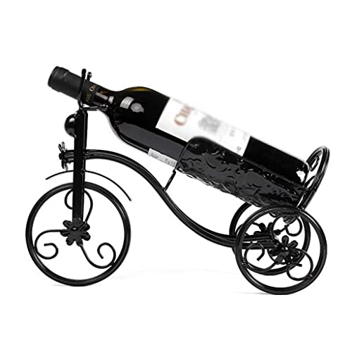 CQEAZ Flaschenregal Vintage Form Weinhalter Schmiedeeisen Dreirad Fahrrad Weinflaschenregal von CQEAZ