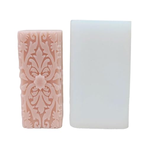 Geschnitzte Formen zum Basteln von Seife, Gips, Dekorationen, zylinderförmig, geprägt, für Epoxidharz, Schmetterling, Silikon von CQEAZ