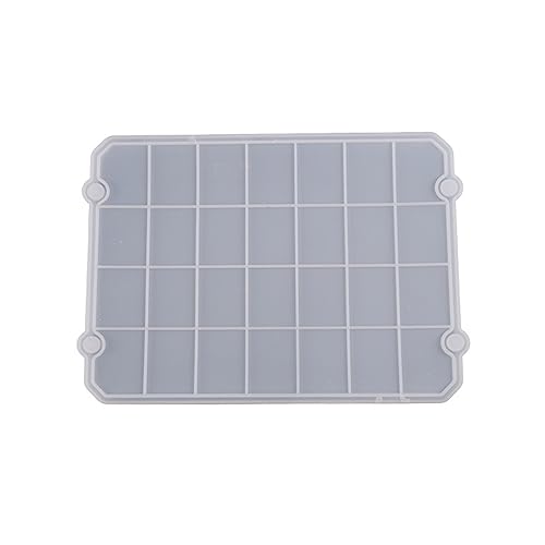 Große rechteckige Tablett, Harzform, Silikonharz-Tablett für Bastelprojekte, Schmuckherstellung, Werkzeug, Epoxidharz von CQEAZ