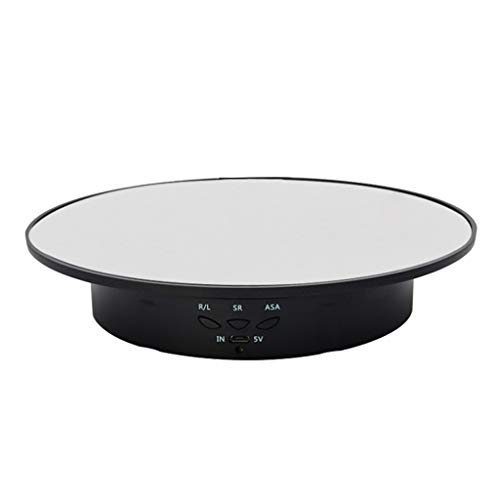 Intelligenter elektrischer drehbarer Display-Ständer mit 3 Geschwindigkeiten, drehbarer Sockel, Schmuckhalter, Batterie/USB-Stromversorgung, elektrischer Kuchen-Drehteller von CQEAZ