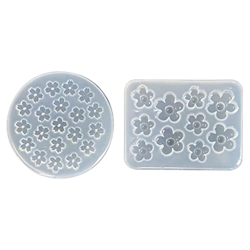 Kleine Blumen Kristall Epoxidharz Form Ohrringe Schmuck Silikon Handwerk Harz Formen Silikon Groß von CQEAZ