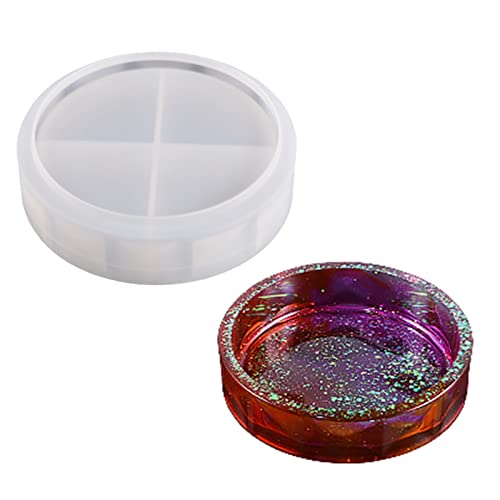 Kristallform, runde Aufbewahrungsbox, Silikonform mit Deckel, Behälter, Box, Heimdekoration, Werkzeuge, Schmuck-Organizer, Formen für Harzguss Kristallform, runde Aufbewahrungsbox, Silikonform mit Deckel, Behälter, Box, Heimdekoration, Werkzeuge, Schmuck-Organizer, Formen für Harzguss von CQEAZ