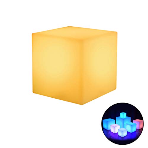 Leuchtwürfel, quadratischer Hocker, LED-Lichtwürfel für Sitz, Stuhl, wasserdicht, wiederaufladbar, Beleuchtung, Sitzhocker, Mehrzweck-Licht, Nachtlicht-Projektor für Kinder Leuchtwürfel, quadratischer Hocker, LED-Lichtwürfel für Sitz, Stuhl, wasserdicht, wiederaufladbar, Beleuchtung, Sitzhocker, Mehrzweck-Licht, Nachtlicht-Projektor für Kinder von CQEAZ