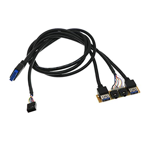 Motherboard USB 3.0 + USB 2.0 I/O Board Internes Kabel HUB High Definition Verlängerungskabel für PC Computer für C von CQEAZ