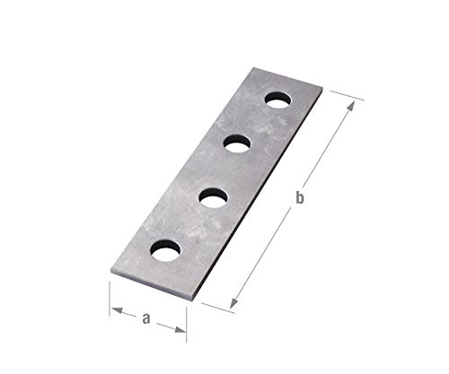 12 Verbindungsplatten 48 x 17 x 2 mm – Packung von CQFD