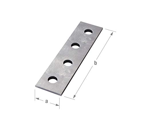 12 Verbindungsplatten 60 x 15 x 2 mm – Packung von CQFD