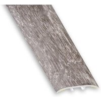 Cqfd - Design-Schwellenleiste 2 in 1, Pinie grau, 3.8x83cm. von CQFD