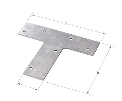 Montagewinkel T 160 x 98 x 45 x 2,5 mm. von CQFD