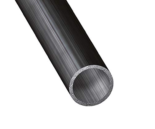CQFD 1 Meter Kaltprofil Stahlrohr Rundrohr Ø10 mm x 1 mm Schwarz von CQFD