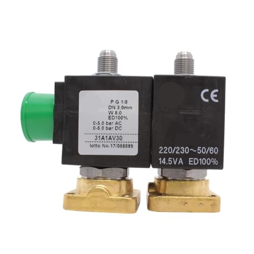 CQFQSXFU 31A1AV15 31A1AV20 3/2-Wege-Magnetventile mit direkter Wirkung 24 VDC for Automatisierungsheizung Kaffeemaschine 24 V(220v,31A1AV30(8W)) von CQFQSXFU