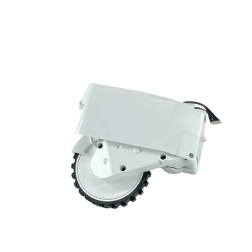 CQJFCYBRA Laufräder for Staubsauger: Linkes Und Rechtes Laufrad, Kompatibel Mit Lydsto R1 S1 R1pro S1pro R1D R1A, Ersatzteile for Staubsauger(Left Wheel White) von CQJFCYBRA