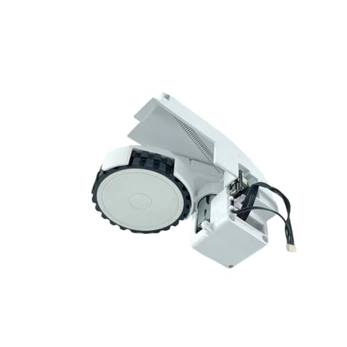 CQJFCYBRA Laufräder for Staubsauger: Linkes Und Rechtes Laufrad, Kompatibel Mit Lydsto R1 S1 R1pro S1pro R1D R1A, Ersatzteile for Staubsauger(Right Wheel White) von CQJFCYBRA
