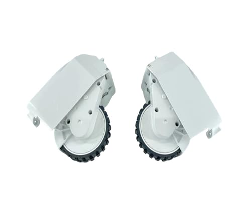 CQJFCYBRA Laufräder for Staubsauger: Linkes Und Rechtes Laufrad, Kompatibel Mit Lydsto R1 S1 R1pro S1pro R1D R1A, Ersatzteile for Staubsauger(Right and Left White) von CQJFCYBRA