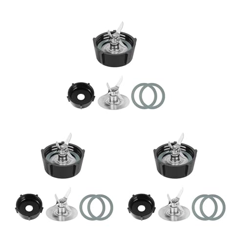 Edelstahlklingen For Mixer: 3 X Mixerklingen Mit Mixbecherboden Und 4-Punkt-Fusion-Klinge 4961 Und 6 X O-Ring-Gummidichtung-A54Q Edelstahlklingen For Mixer: 3 X Mixerklingen Mit Mixbecherboden Und 4-Punkt-Fusion-Klinge 4961 Und 6 X O-Ring-Gummidichtung-A54Q von CQJFCYBRA