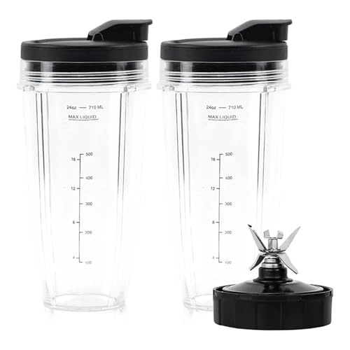 Edelstahlklingen For Mixer: Ersatz-Mixbecher, Kompatibel Mit BN801 – 24 Oz Bullet Cups Mit 7 Lamellen, Klingenteile For BL480 BL482 BL642 HOT von CQJFCYBRA