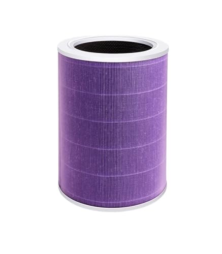 Luftreinigerfilter: H13-Ersatzfilter Mit Aktivkohle-Luftreinigerfilter, Kompatibel Mit Mi-Luftreiniger, For 3C 3H 2C 2H 2S Pro(Purple) von CQJFCYBRA