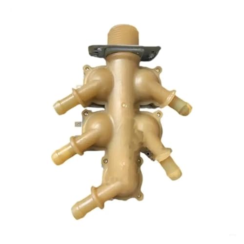 Waschmaschine Wasser Einlass Ventil: Einlass Magnetventile DC12V Mehrere Wasser Outlet For Automatische Washer Ersatz Teile Zubehör X7XA(For One into five) von CQJFCYBRA