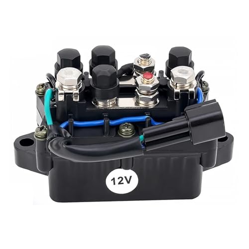 12V Außenbordmotor Trim Starter Relais Magnet 4 Hub Motor Fit Für Yamaha F75 L TLR F75B ETL F75A LB 17 LA F75D T60 FT60 von CQJJXKYC