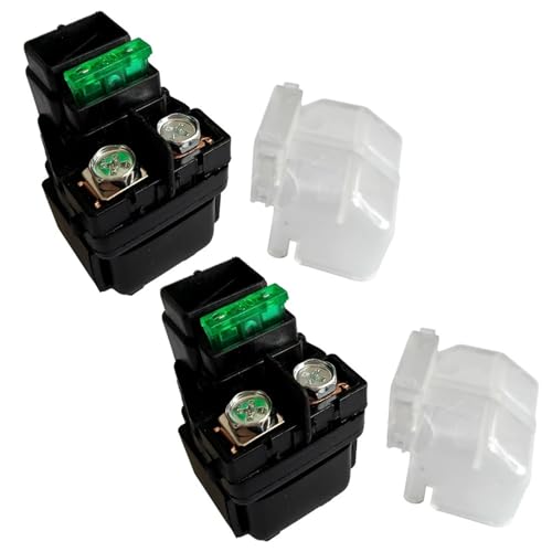 12V Starter Relais Magnet Fit Für SUZUKI LT-A400 EIGER 400 2X4 AUTO LTA400 LTA LT-A FEIGER 400 4X4 AUTO(2pc relay) von CQJJXKYC