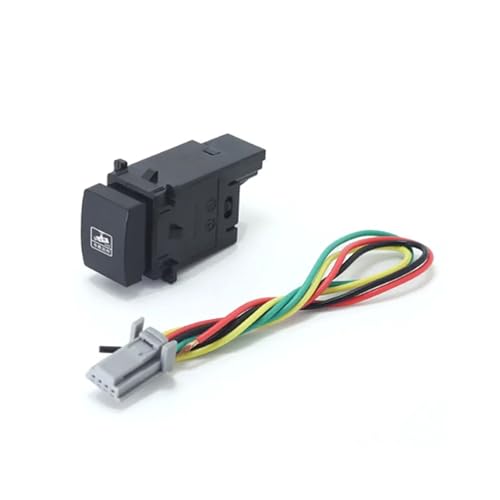 Druckschalter 1PC Auto LED DRL Nebelscheinwerfer Batterie Elektronische Hund Musik Heckklappe Schalter Taste Fit Für Subaru Outback Forester Hupenknopf(Recorder) von CQJJXKYC