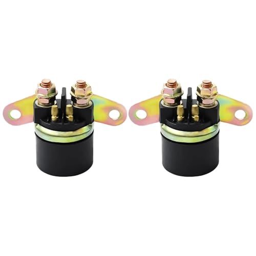 Fit Für Suzuki Motorrad Starter Magnet Relais GN125 DR 250 350 650 DR250SE DR350SE DR650SE Bandit GSF400 GSXR750(2 pcs) von CQJJXKYC