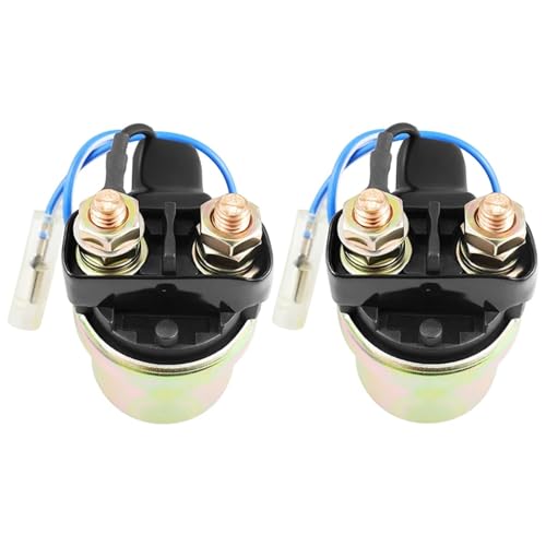 Motorrad Starter Magnet Relais Fit Für Yamaha XJ600 Seca XJ700 Maxim Virago XV 125 240 250 Route 66 XV700 XV750(2 pcs) von CQJJXKYC