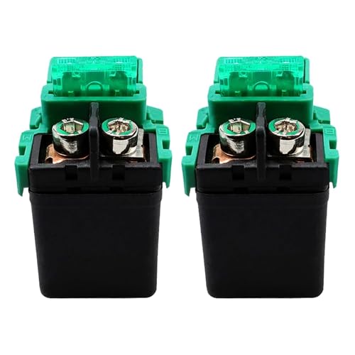 Motorrad-Starter-Magnetrelais passend für passend für Vulcan Drifter VN 800 900 Nomad 1500 Mean Streak 1600(2 pcs) von CQJJXKYC