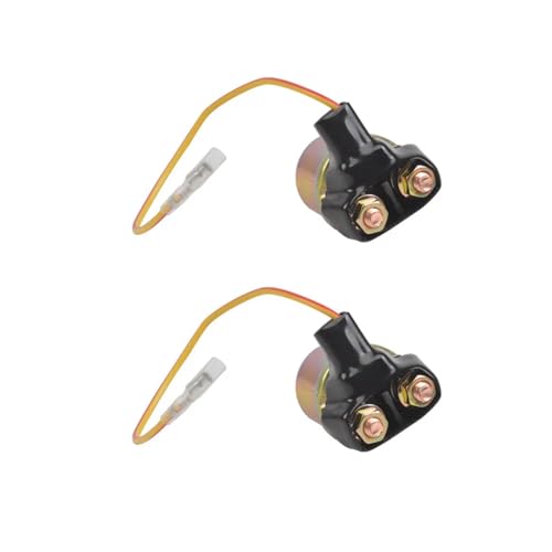 Motorrad Starter Relais Magnet Fit Für YAMAHA XJ700 MAXIM X XV700 VIRAGO XV XJ 700 FZ700 FZX700 FAZER FZX FZ 700(2pcs) von CQJJXKYC