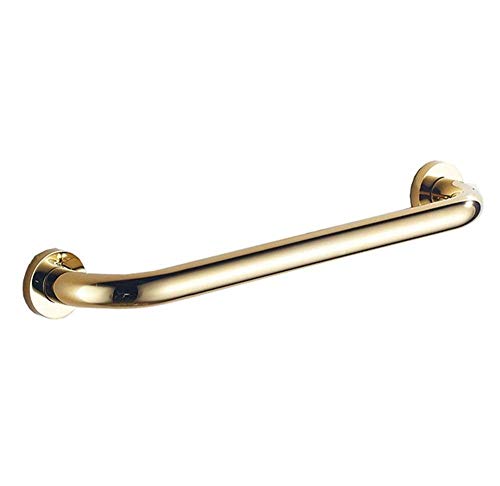 Handläufe, Stützarmlehnen, Haltegriff, Kupfer-Stützgriff, Badezimmer-Handtuchstange, Haltegriff Gold, Dusch-WC für ältere Menschen/37 cm von CQLXZ