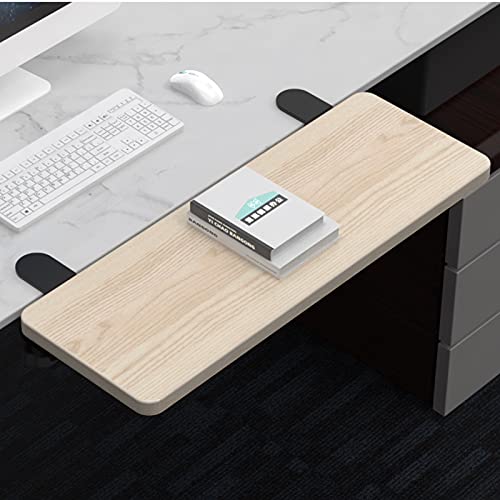 Tastaturablage unter dem Schreibtisch mit C-Klemme, Klemme an der Tastaturschublade, Computerhalterung, Gleitplattform, Schreibtischverlängerung für Computer, mehrere Tastaturablage unter dem Schreibtisch mit C-Klemme, Klemme an der Tastaturschublade, Computerhalterung, Gleitplattform, Schreibtischverlängerung für Computer, mehrere von CQLXZ