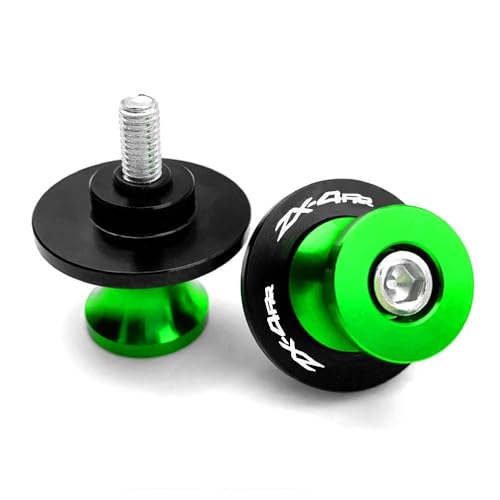 CQNEUDKPI Motorrad-Wipparmspule für Ka&wasa&ki Ninja ZX4RR ZX-4RR Ninja 2023 ZX 4RR Ninja Motorrad CNC-Schwingenspulen Heckständer Schrauben Schieber (9) von CQNEUDKPI
