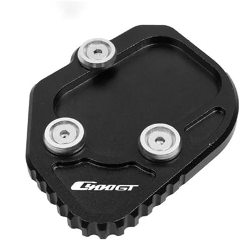 für B&M&W C400X C400GT K51 C400 X 2019 2020-2023 2022 Motorrad CNC Seitenständer Halterung Verlängerungsplatte (Logo C400GT Black) von CQNEUDKPI