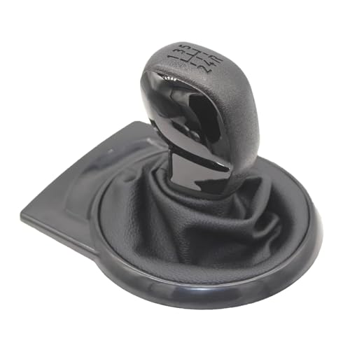 CQRBNE Schaltknauf Kopf Für Citroen Für C4 MK1 2004 2005 2006 2007 2008 Auto Styling Auto Schaltknauf Gamasche Boot Abdeckung Fall 5 Geschwindigkeit Schaltknauf(Schwarz) von CQRBNE