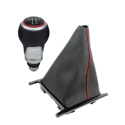 CQRBNE Schaltknauf Kopf Für VW Für Amarok 2010-2022 Auto Schaltknauf Stick Stift Gaitor Boot Abdeckung Fall Schaltknauf(Style c) von CQRBNE